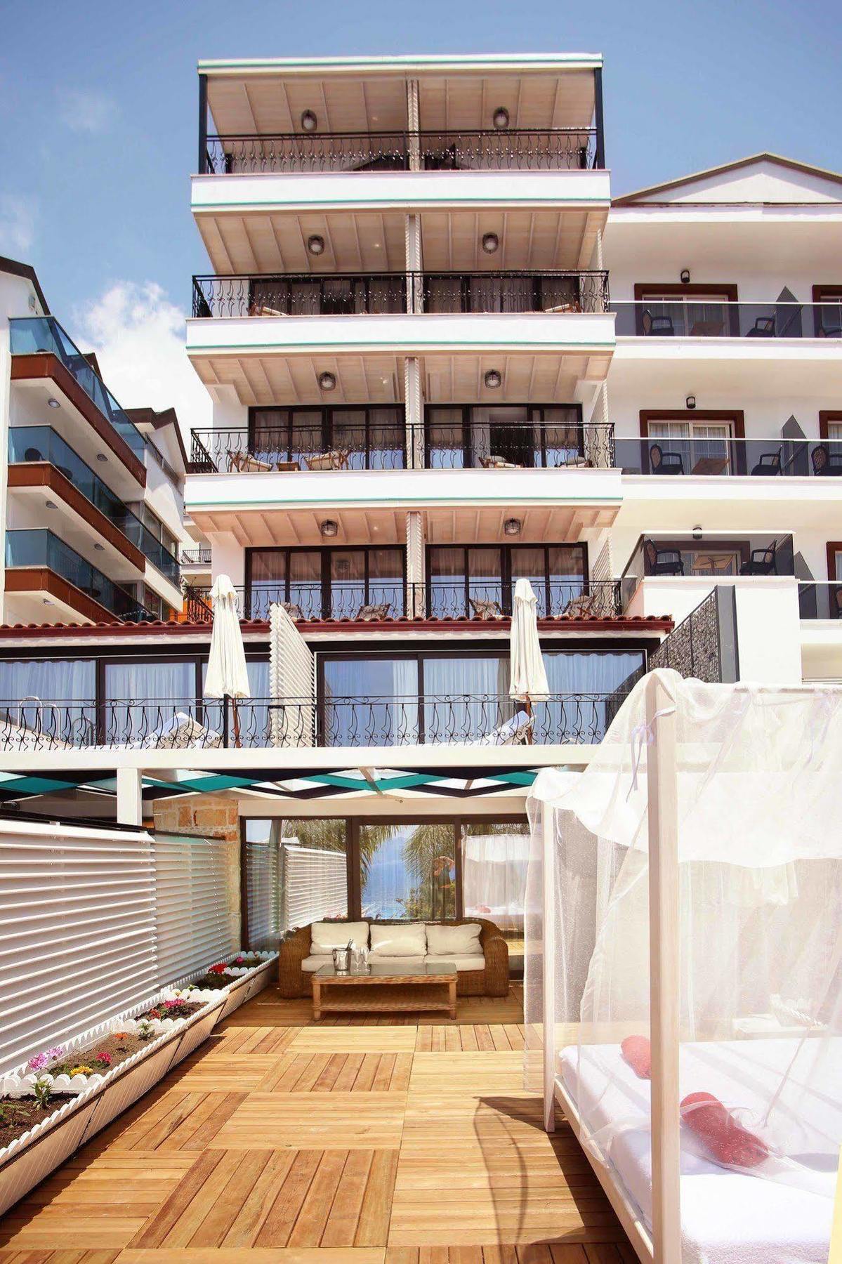 Nur Beach Hotel Κας Εξωτερικό φωτογραφία